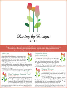 dining by design 2018 event